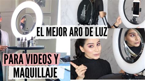 Unboxing Aro De Luz Para Video De Youtube Y Maquillaje New Stellar