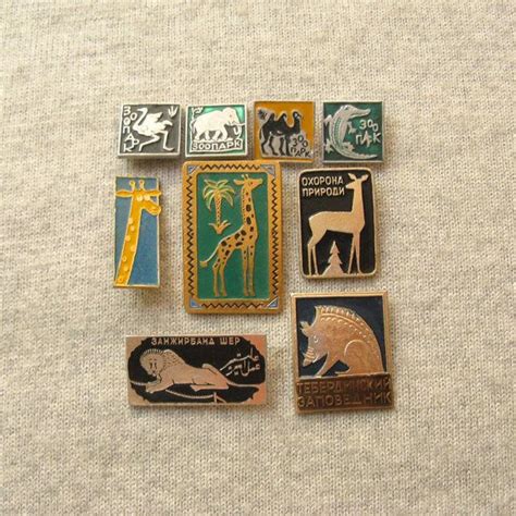 This Listing Is For A Set Of 9 Pins Which Feature The Inhabitants Of