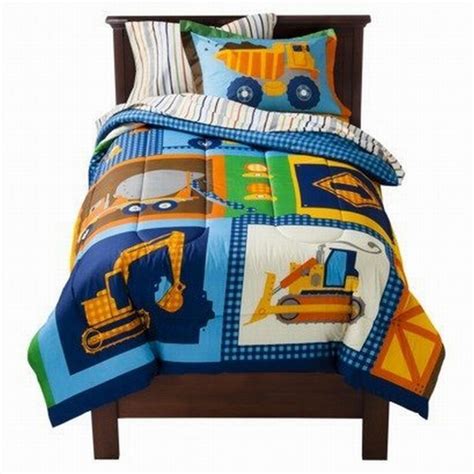 Kids bedding set further consist of quilts and comforters. Circo Twin Bed in Bag Build It Construction Truck ...