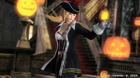 Dead Or Alive 5 Last Round Sarah Halloween 2015 Costume Dlc Ps4 1080p Youtube