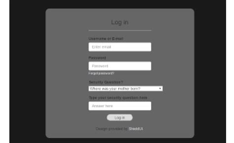 Responsive Transparent Login Form With Html And Css Otosection