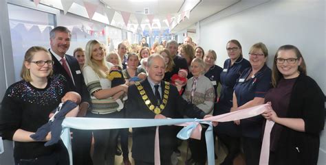 Mayor Of Shrewsbury Officially Opens £500000 Revamped Midwife Led Unit