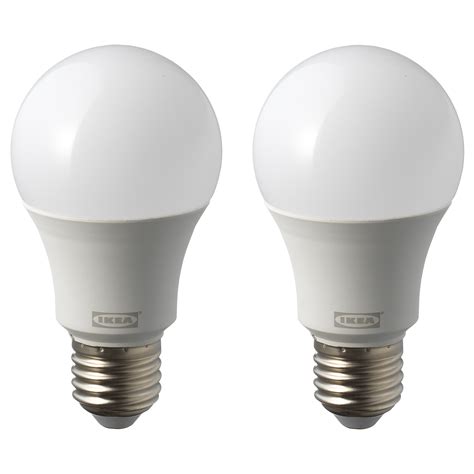 Ryet Led Bulb E27 1000 Lumen Globe Opal White Ikea Indonesia