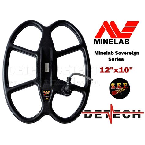 Detech 12×10″ Sef Butterfly Search Coil For All Minelab Sovereign