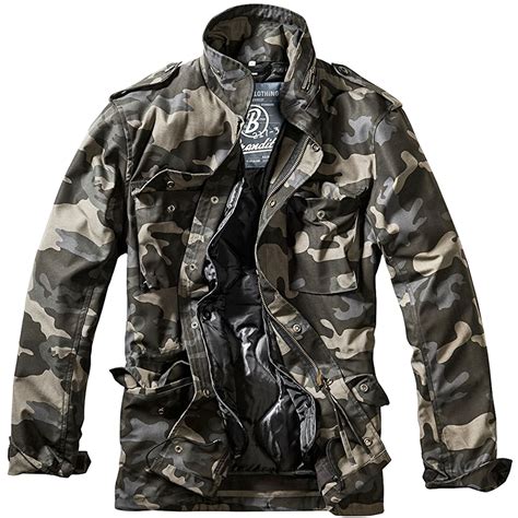 Brandit M 65 Standard Jacket Patrol Military Mens Coat Tactical Parka