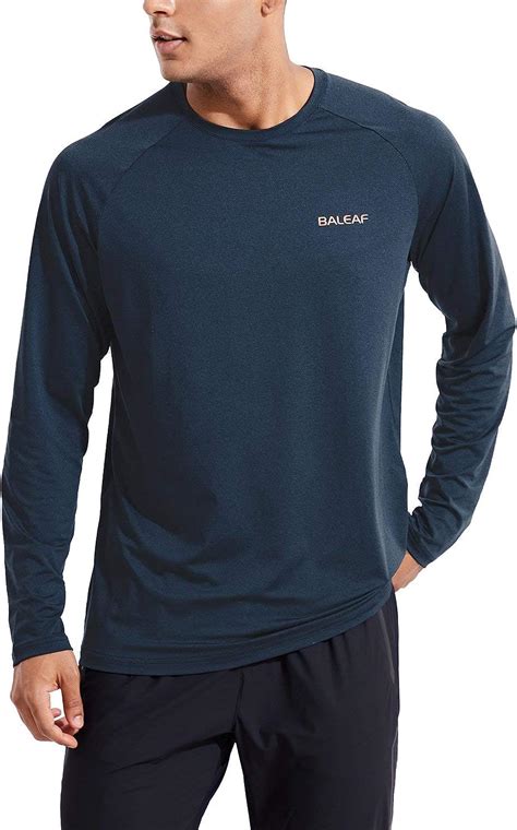 Baleaf Evo Mens Dri Fit Shirts Long Sleeve Spf Quick Dry Cooling