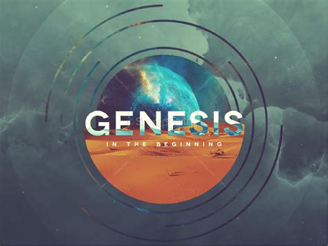 Genesis In The Beginning Sermon Graphic