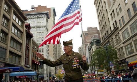 Largest Veterans Day Parade Taking Place In New York 2014