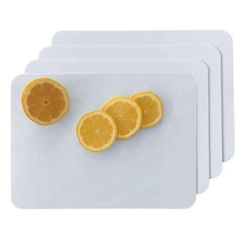 Simply Genius 4 Piece 8 X 11 Small Plastic Cutting Board Set For