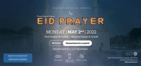 Eid Al Fitr 2022 Diyanet Center Of America