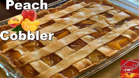 Best Peach Cobbler Recipe Youtube