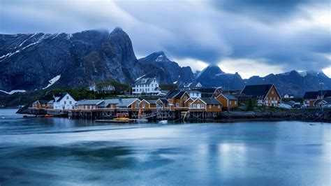 1366x768 Resolution Photography Lofoten Islands Norway 1366x768