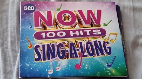 Now 100 Hits Sing A Long Review Youtube