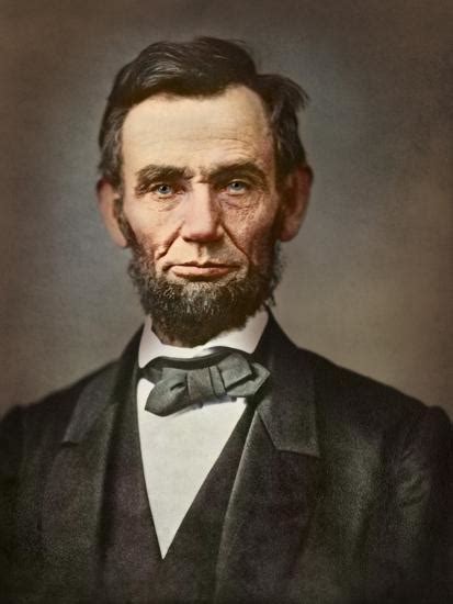 Vintage Portrait Of President Abraham Lincoln Photographic Print