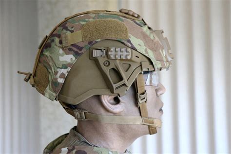 army s new helmet offers greater protection rails for mounting lights