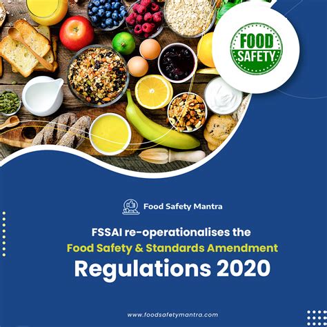 Fssai Re Operationalizes The Food Safety And Standards Amendment