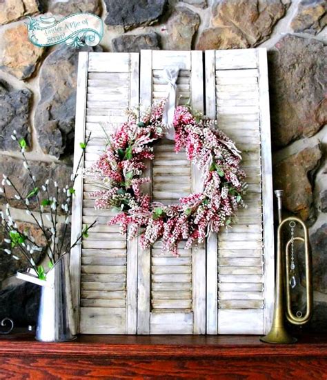 Diy Home Decor 18 Ways To Repurpose Old Shutters Style