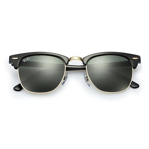 Ray Ban Ray Ban Clubmaster Black Gold Sunglasses Rb3016 In Black For Men Lyst