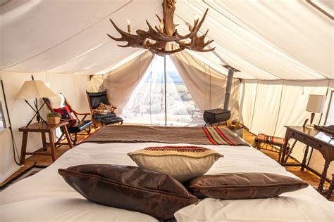 The true glamping meaning is all about the great outdoors it's that chance to go on the best adventure vacations, try climbing up a mountain, or diving below the sea. Glamping Tents You Have to See to Believe | Travel.Luxury