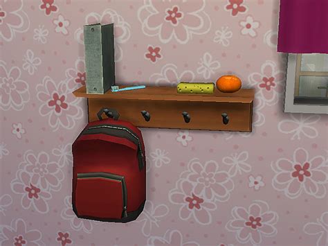 The Sims Resource Coat Rack Shelf