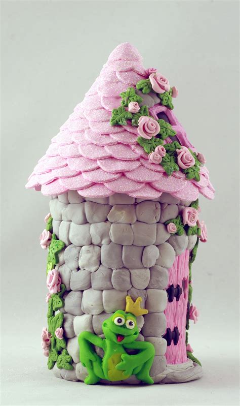The Home of Flower Soft ™ | Clay fairy house, Polymer clay fairy