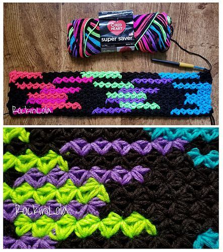 Ravelry Rockinlolas Rockinlola Jasmine Stitch Planned Pooling Crochet
