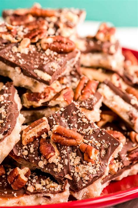 English Butter Toffee With Almonds And Pecans Sugar And Soul