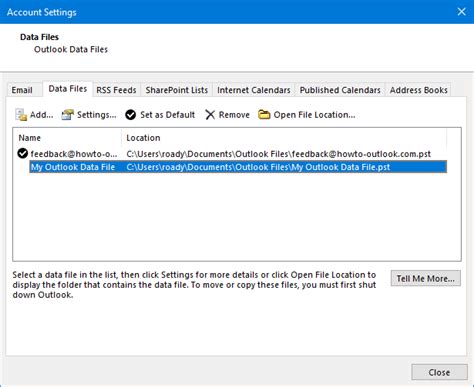How To Change Outlook Profile In Windows 10 Tohlim