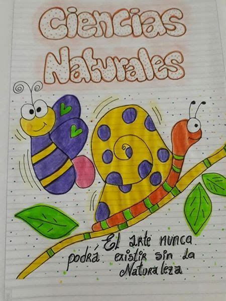 Portada De Ciencias Naturales Caratulas De Ciencias Caratulas De