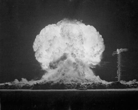 The “boltzmann” Nuclear Test At The Nevada Test Site May 28 1957 Part Of Operation Plumbbob