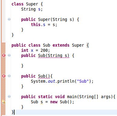 This is a confusing question for some as you may find different answers to this question from. Constructors of Sub and Super Classes in Java?