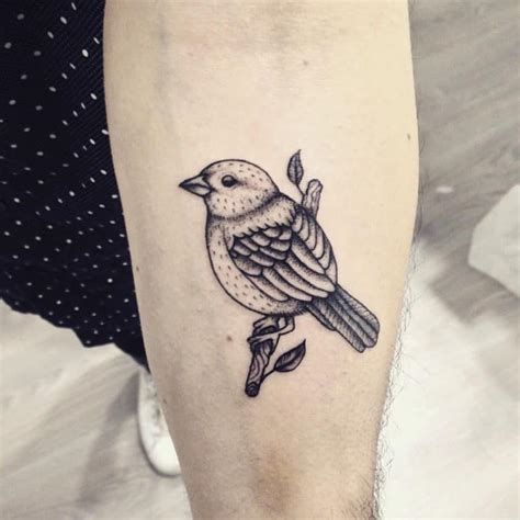 45 Impressive Sparrow Tattoo Ideas
