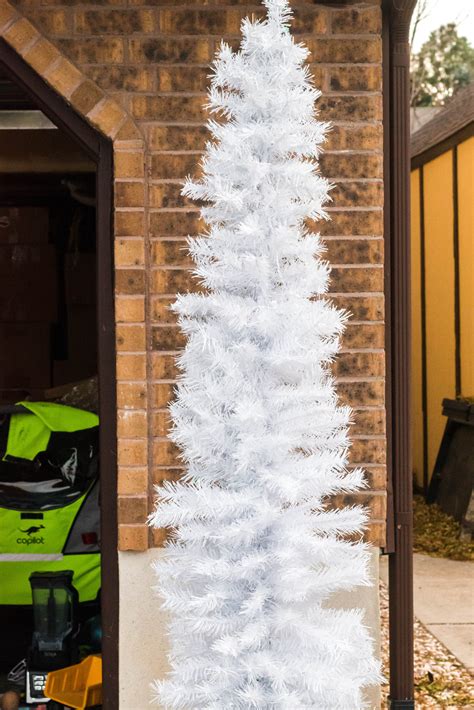 Diy Mint Christmas Tree How To Spray Paint A Christmas Tree