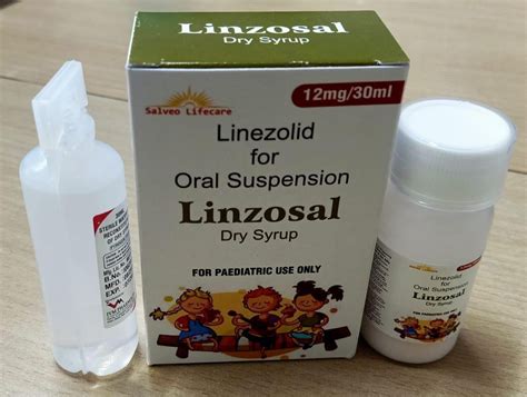 Linezolid Dry Syrup Packaging Size 30ml As Directed By Physician Rs