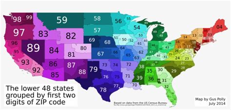 Digit Zip Code Map United States This Map Shows The Digit Zip My Xxx Hot Girl