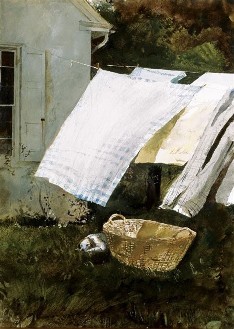 Picture This — Andrew Wyeth American 1917 2009 Light Wash