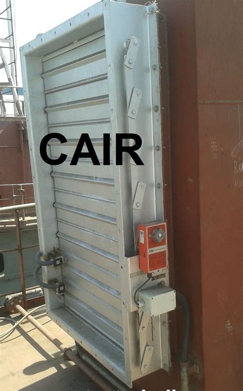 Metal Motorized Fire Dampers Rs 35000 Piece Cair Euromatic Automation