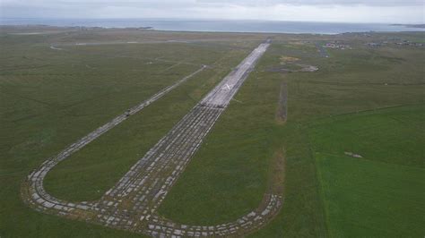 Why A Hebridean Ww2 Airstrip Was Ploughed Up Bbc News