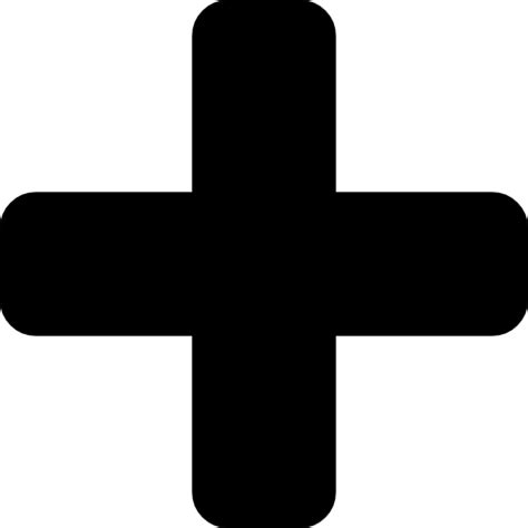 Interface Signs Symbols Cross Plus Sign Black Symbol Add Icon