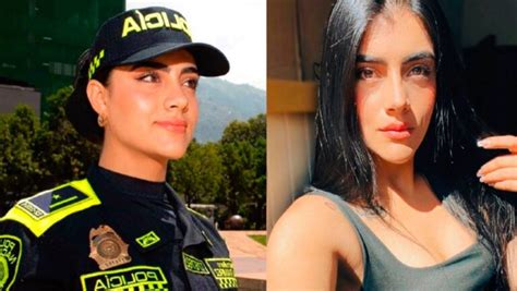 Tu eres ilegal pero me gustas se viraliza hermosa policía colombiana Chicanoticias com