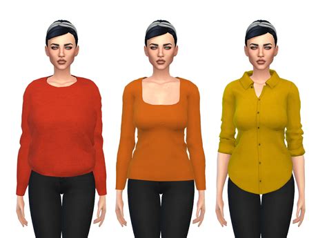 My Sims 4 Blog Top Recolors For Females By Maimouth