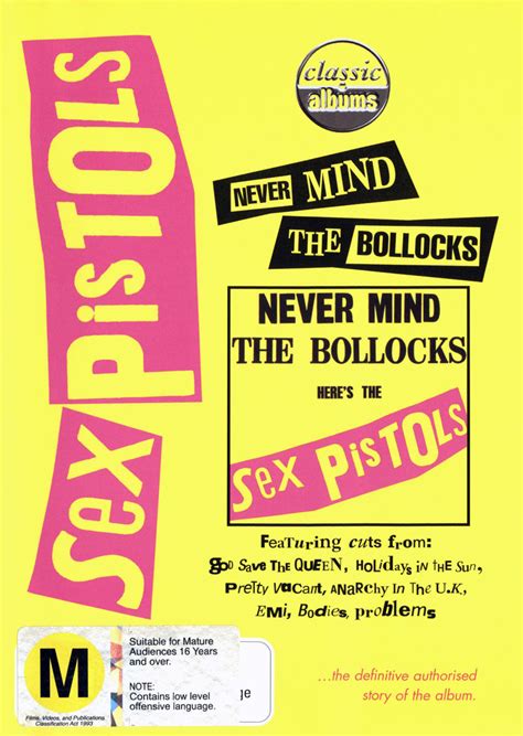 Sex Pistols Never Mind The Bollocks Classic Album Image At Mighty Ape Nz