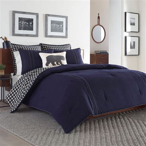 Reverse to buffalo plaid print ; Eddie Bauer Kingston Comforter Set | Comforter sets, Duvet ...
