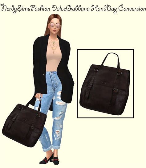 Sims 4 Ccs The Best Ts3 Accessory Handbag Conversions By