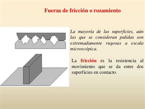 Leyes De Newton Fuerza De Friccion O Rozamiento 1