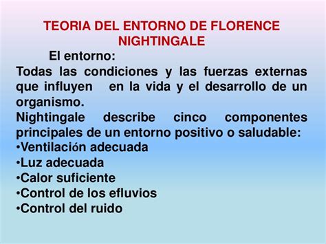 Teoria De Florence Nightingale
