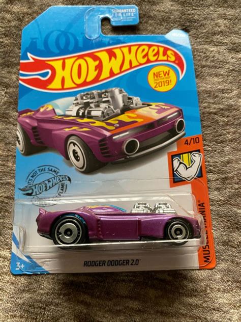 Hot Wheels Rodger Dodger Purple 20 Muscle Mania 164 Scale For Sale In