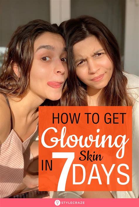 How To Get Glowing Skin Naturally In A Week Artofit