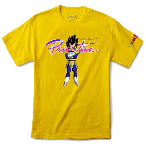 We have limited edition products. Primitive x Dragon Ball Z Nuevo Vegeta T-Shirt Yellow ...