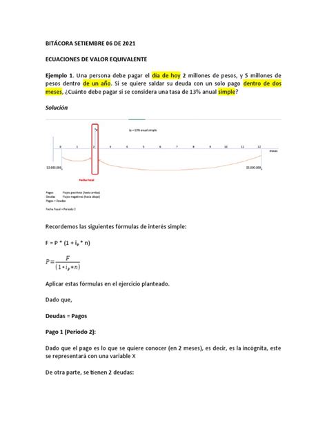 Bitácora Sesión 20210906 Pdf Ecuaciones Objetos Matemáticos